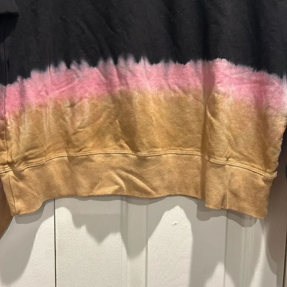 Electric & Rose 1/4 Zip Tie Dye Sweatshirt, Size XS - Picture 3 of 8